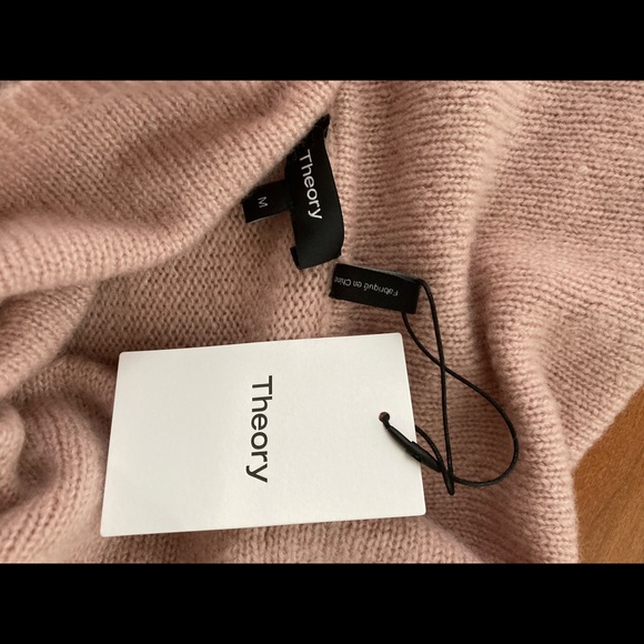 New Theory Sabine wool off shoulder sweater size M - Picture 4 of 7